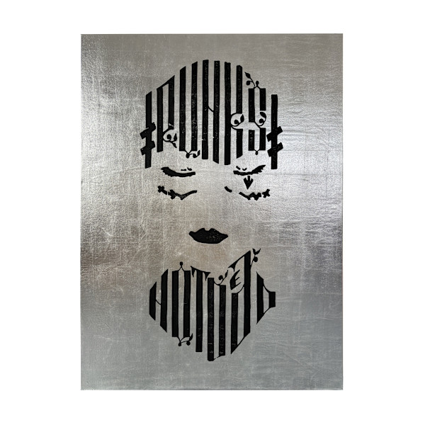 PUNK'S NOT DEAD BALACLAVA (SILVER CANVAS) by STUDIO RIOT