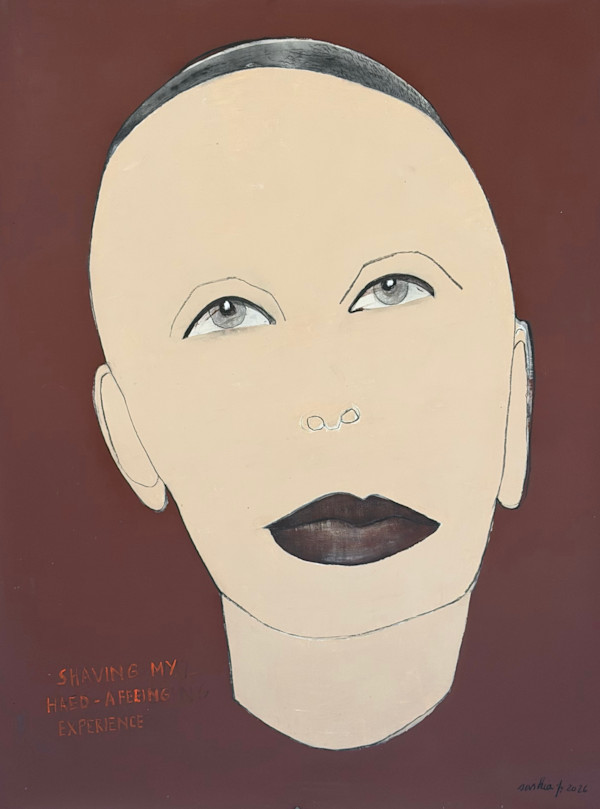 SHAVING MY HEAD - A FREEING EXPERIENCE by saskia pintelon, Image 2.