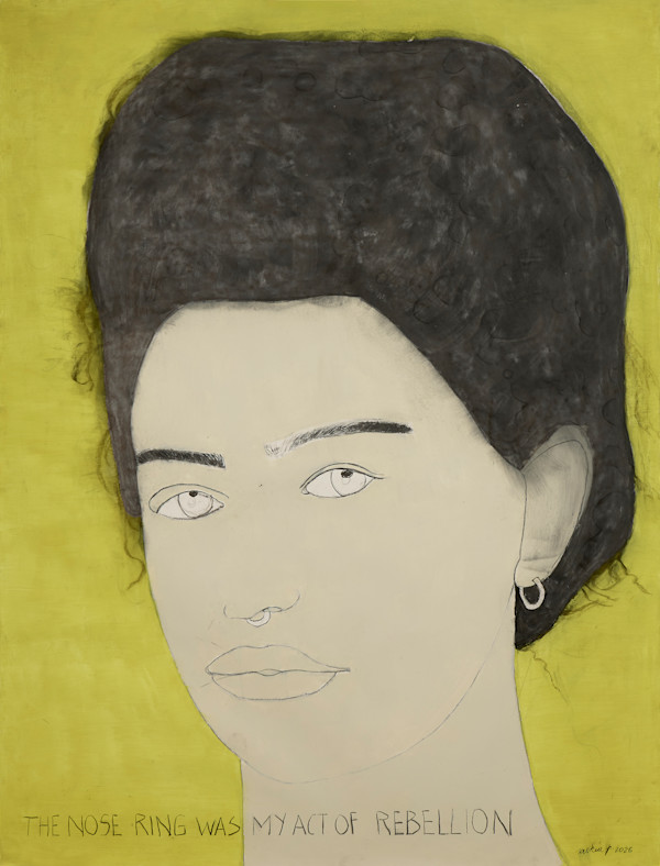 THE NOSE RING WAS MY ACT OF REBELLION by saskia pintelon, Image 2.