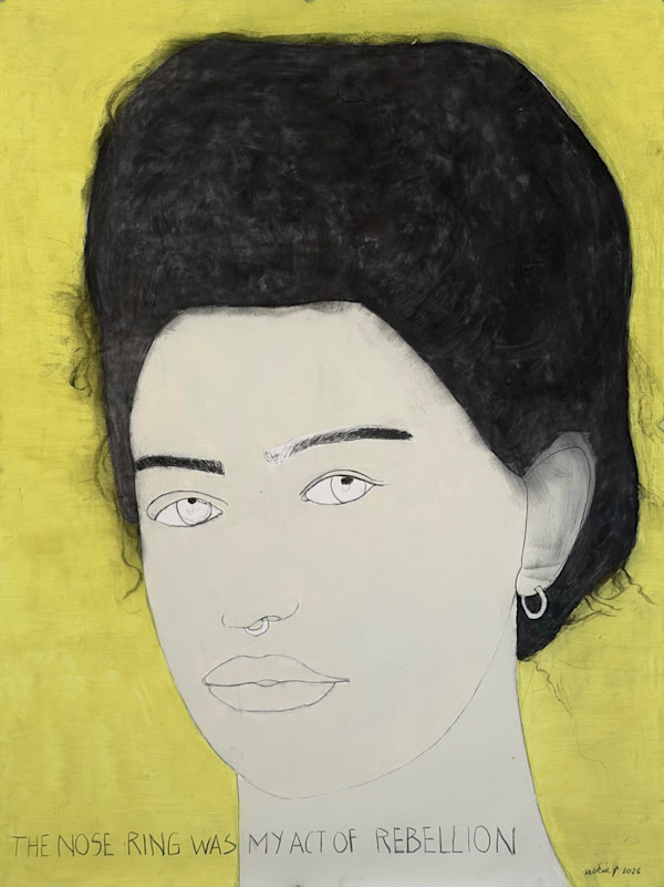 THE NOSE RING WAS MY ACT OF REBELLION by saskia pintelon, Image 1.