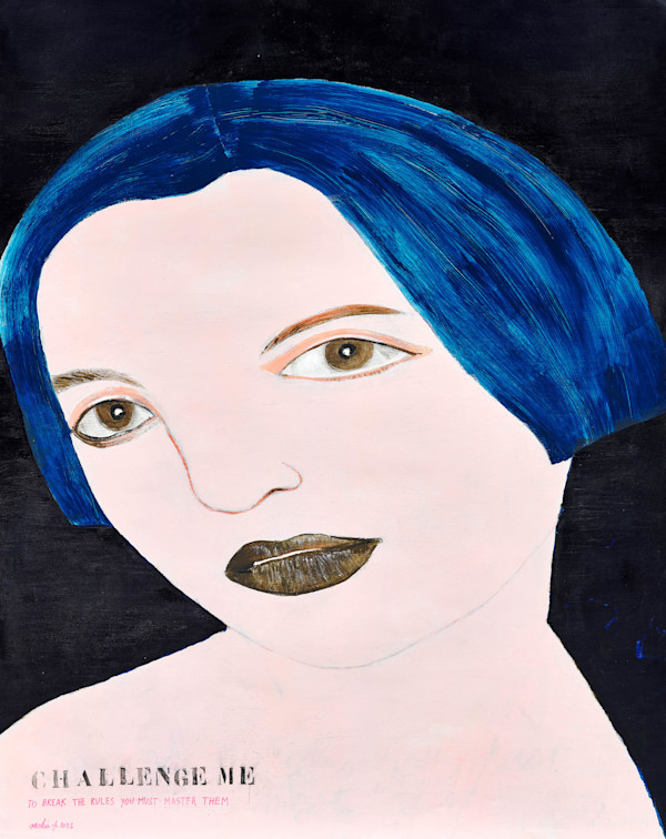 CHALLENGE ME - TO BREAK THE RULES YOU MUST MASTER THEM by saskia pintelon, Image 2.