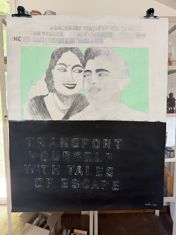 TRANSPORT YOURSELE WITH TALES OF ESCAPE by saskia pintelon, Image 1.