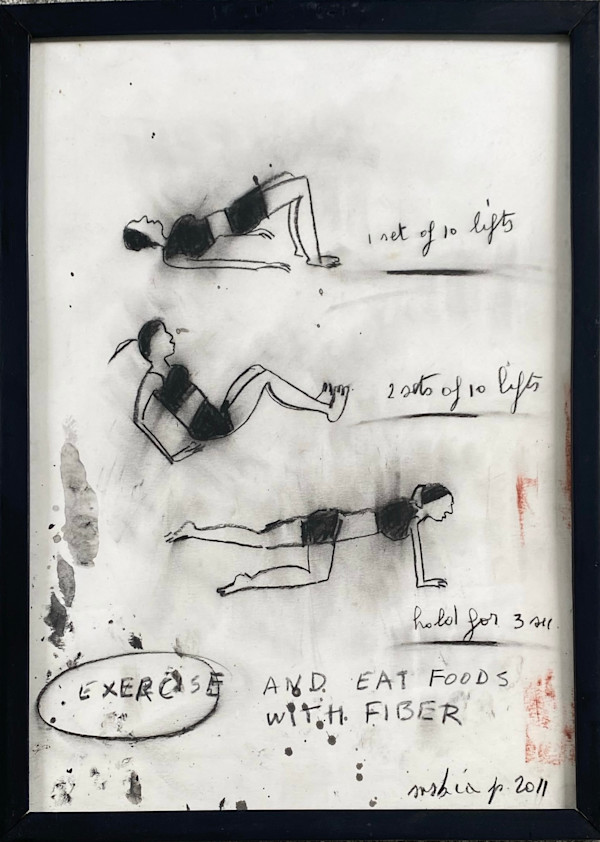 EXERCISE AND EAT FOOD WITH FIBER by saskia pintelon