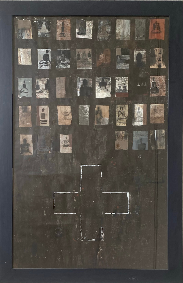MULTI RELIGION BUDDHISM AND CHRISTIANITY AT PEACE by saskia pintelon