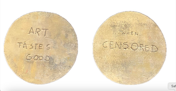 ART TASTE GOOD WHEN CENSORED by saskia pintelon