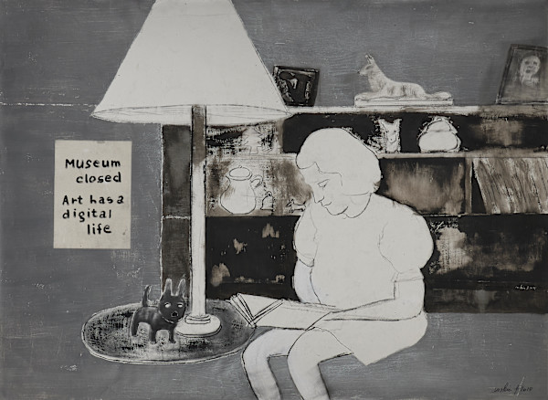 MUSEUM CLOSED ART HAS A DIGITAL LIFE by saskia pintelon, Image 2.