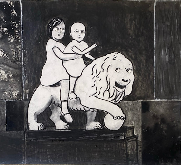 LION KING SMILES by saskia pintelon