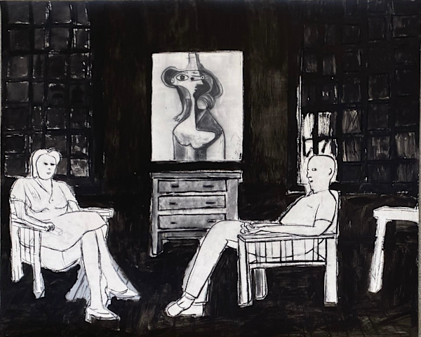 ART LOVING COUPLE by saskia pintelon