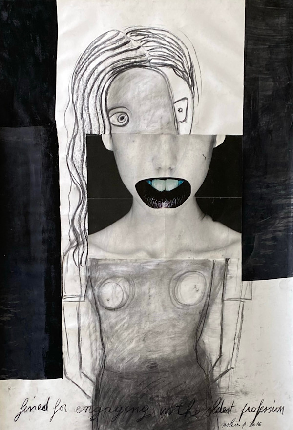 FINED FOR ENGAGING IN THE OLDEST PROFESSION by saskia pintelon