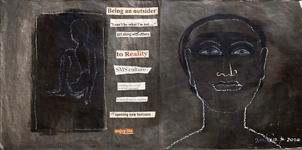 BEING AN OUTSIDER by saskia pintelon