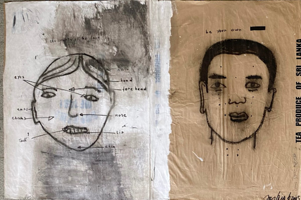 THE POINTS OF THE FACE by saskia pintelon