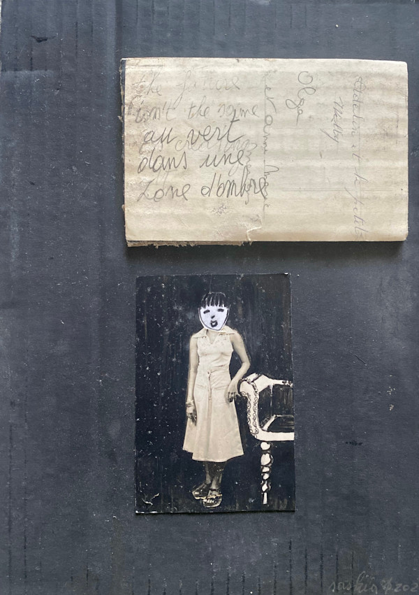 AU VERT DANS UNE ZONE D'OMBRE by saskia pintelon