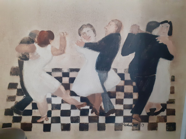 ON THE DANCE FLOOR THOSE DAYS by saskia pintelon