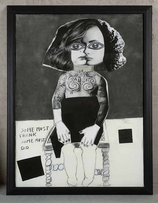 SOME MUST THINK  SOME MOST DO by saskia pintelon