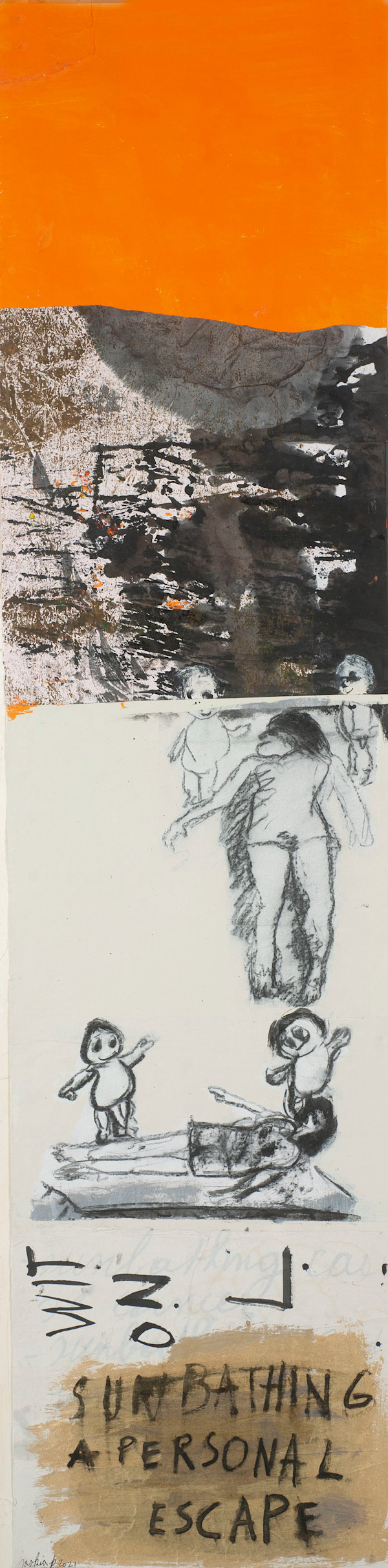 sunbathing personal escape by saskia pintelon