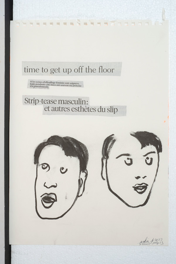TIME TO GET OFF THE FLOOR by saskia pintelon