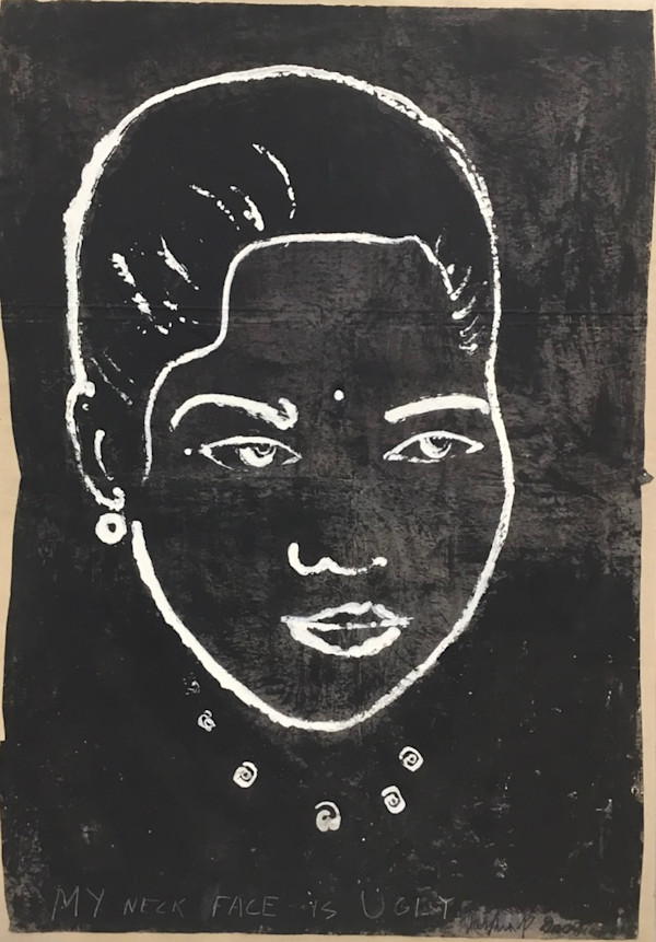 MY NECK, FACE IS UGLY by saskia pintelon