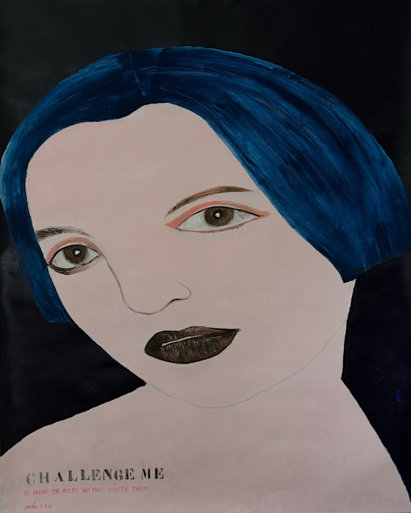 CHALLENGE ME - TO BREAK THE RULES YOU MUST MASTER THEM by saskia pintelon, Image 1.