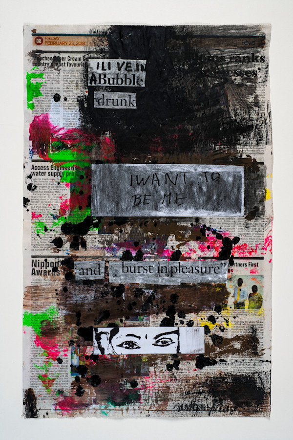 "No News Good News" I WANT TO BE ME by saskia pintelon