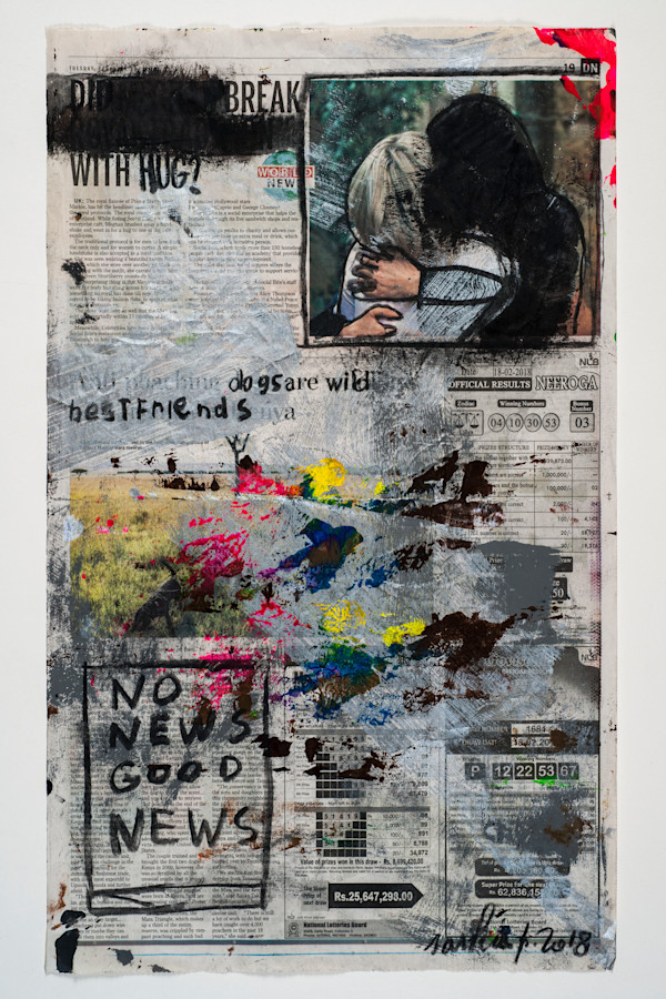 SL 2018 NEWSPAPER "No News Good News" by saskia pintelon