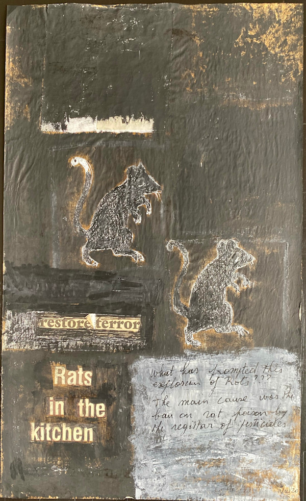 NYT 2020 NEWSPAPER -  RATS IN THE KITCHEN by saskia pintelon, Image 1.