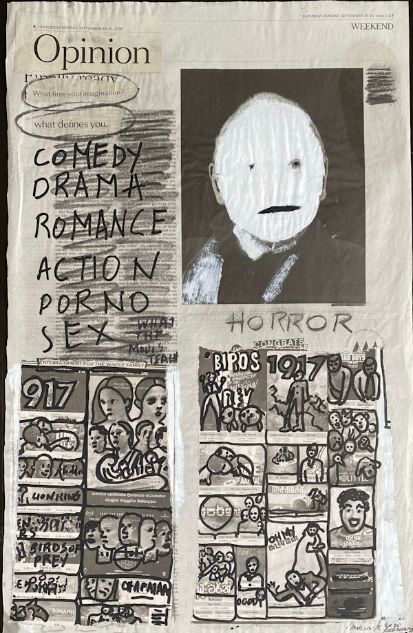 NYT 2020 NEWSPAPER -  WHAT DEFINES YOU by saskia pintelon, Image 1.