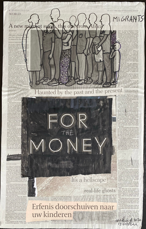 NYT 2020 NEWSPAPER -  FOR THE MONEY by saskia pintelon, Image 1.