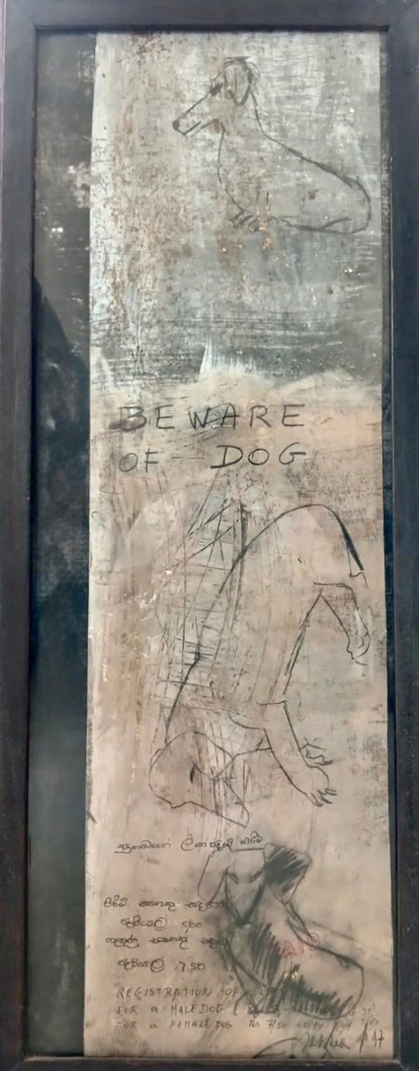 BEWARE OF DOG by saskia pintelon