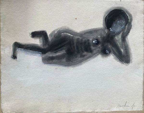 resting woman by saskia pintelon