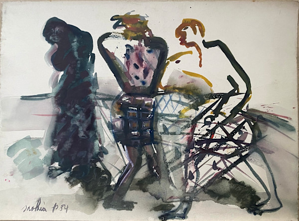 FISHERMEN AT WORK by saskia pintelon