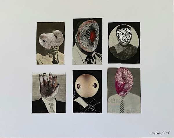 READING THE 6 STRANGE FACES by saskia pintelon
