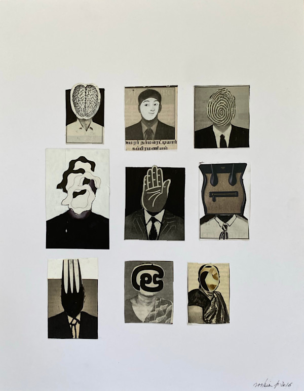 READING THE 9 STRANGE FACES by saskia pintelon