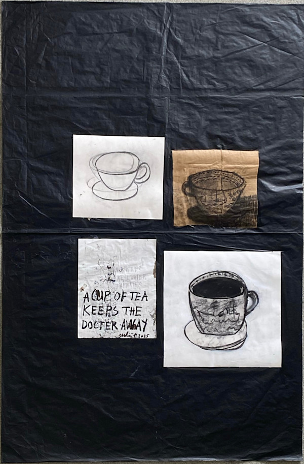 A CUP OF TEA KEEPS THE DOCTOR AWAY by saskia pintelon