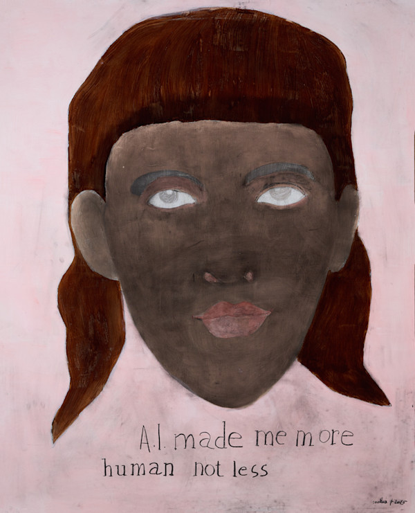AI MADE ME MORE HUMAN NOT LESS by saskia pintelon, Image 4.