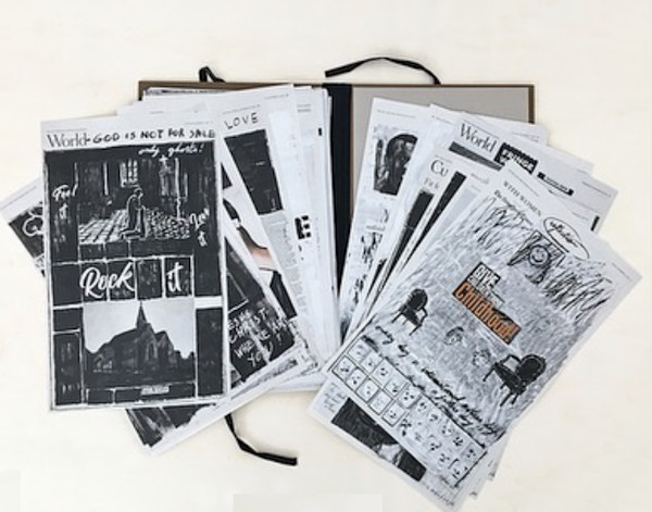 NO NEWS GOOD NEWS  LIMITED  EDITION COVERS by saskia