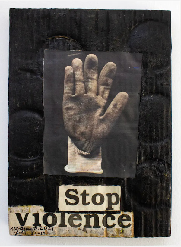 STOP VIOLENCE by saskia pintelon