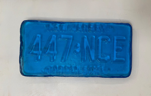 License Plate I (New Jersey) by Emma Sher