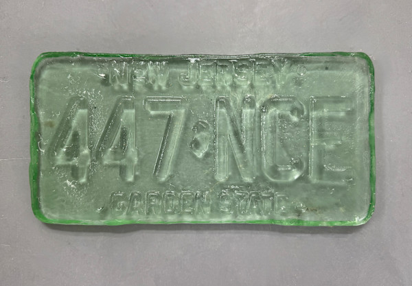License Plate III (New Jersey) by Emma Sher
