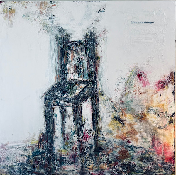 Chaise qui se désintègre by JON.E.B.