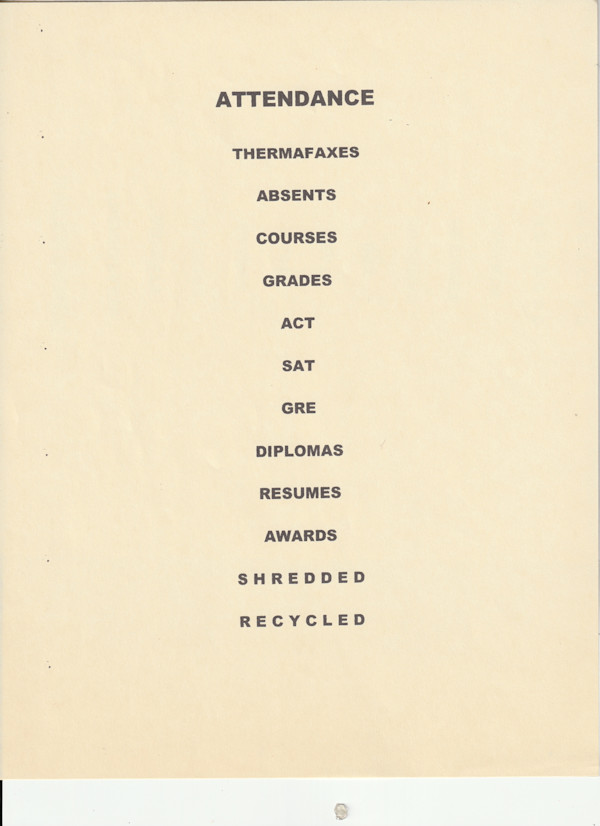 ATTENDANCE by charles elwert, Image 2.