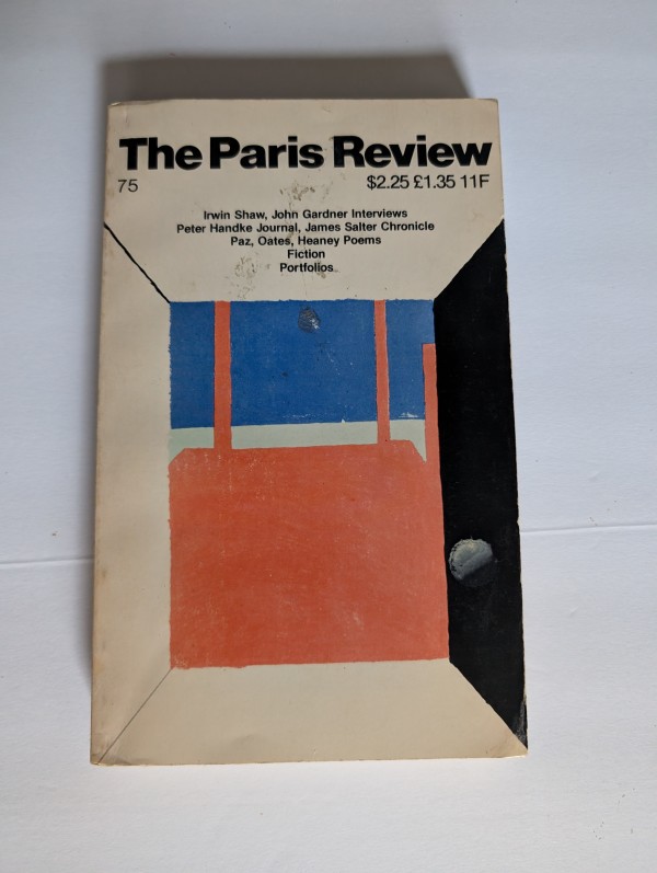 Paris Reiew #75 by charles elwert