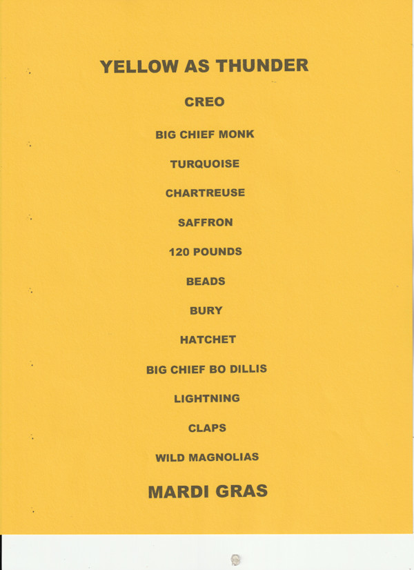 YELLOW AS THUNDER by charles elwert, Image 1.