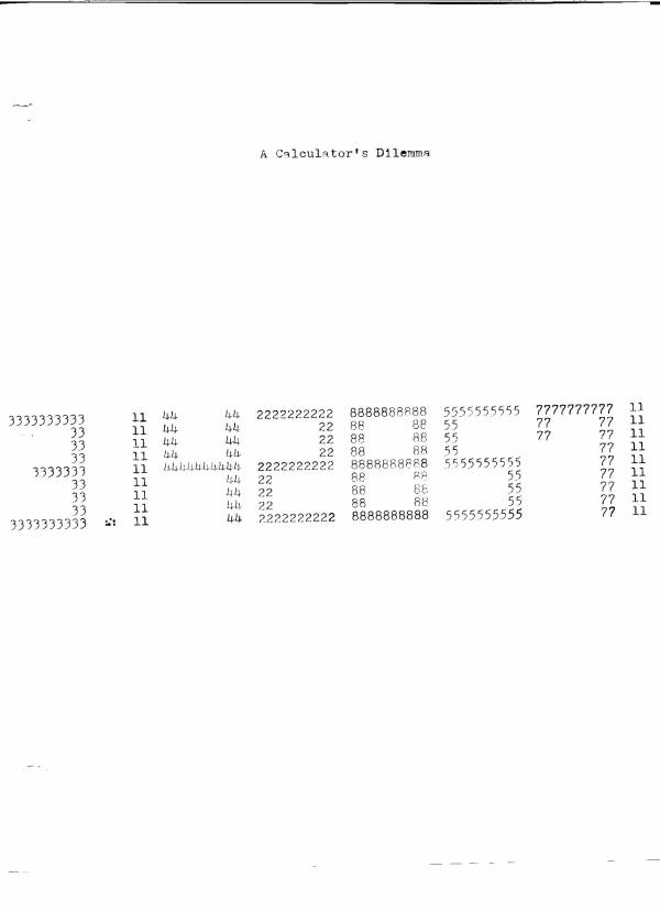calculator by charles elwert