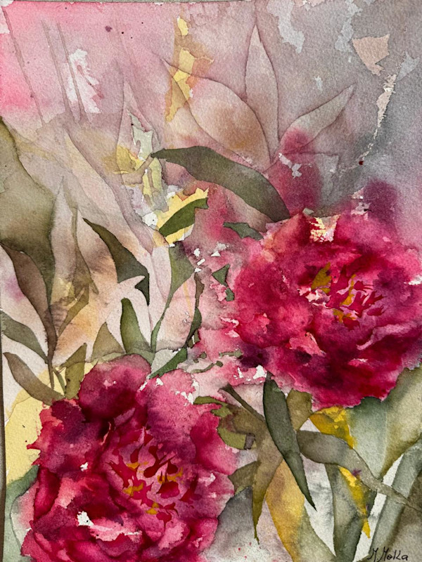 Peonias by Moni Moka