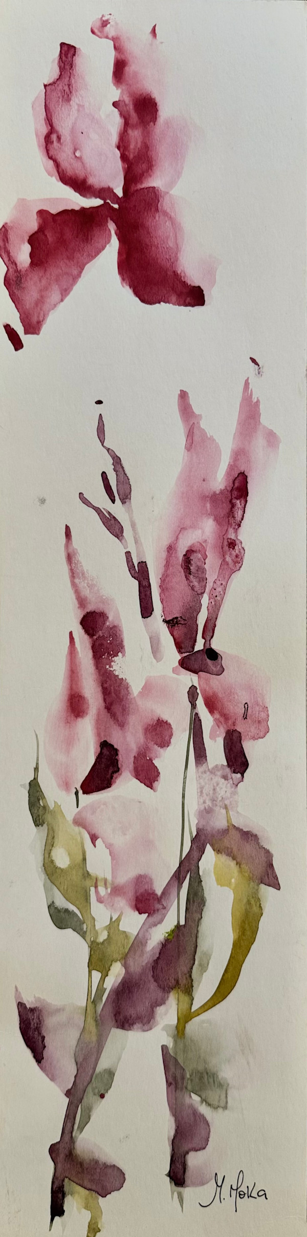 Flor esbelta I by Moni Moka