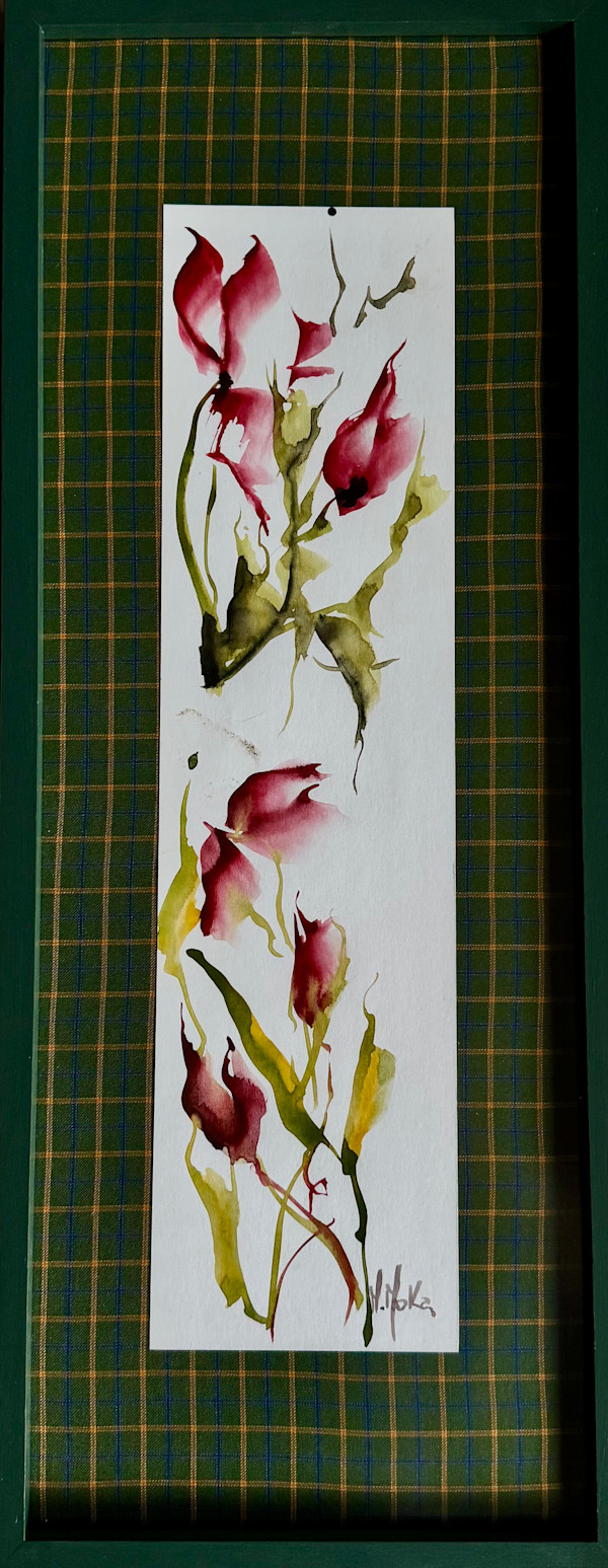 Magnolia rosada by Moni Moka