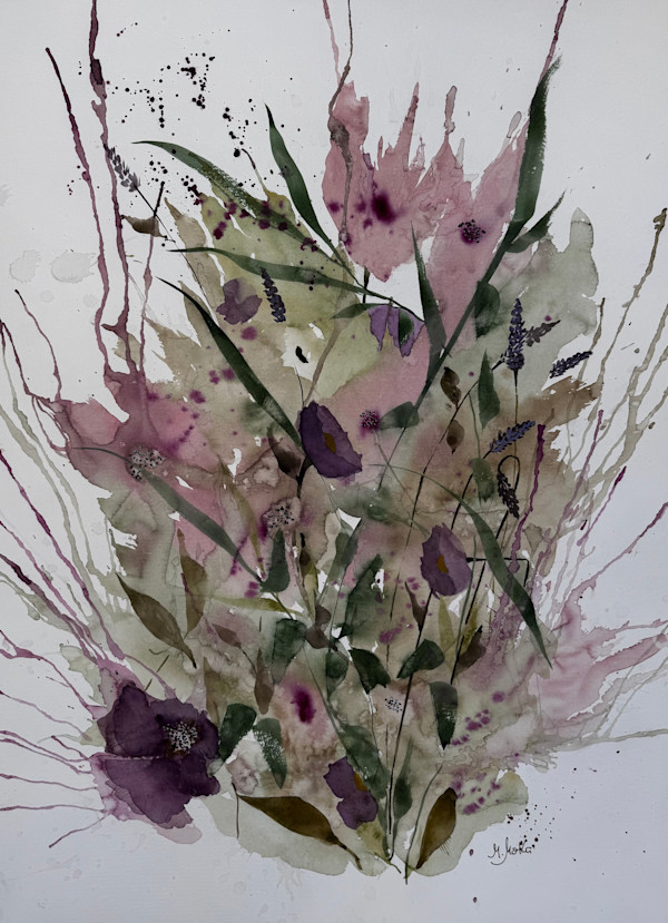 Aguada en rosa by Moni Moka