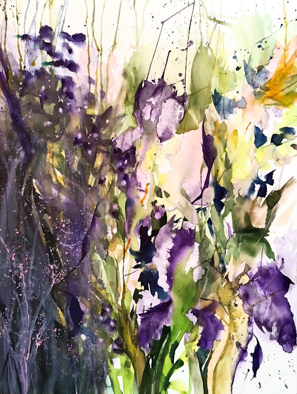 Jardín violeta by Moni Moka