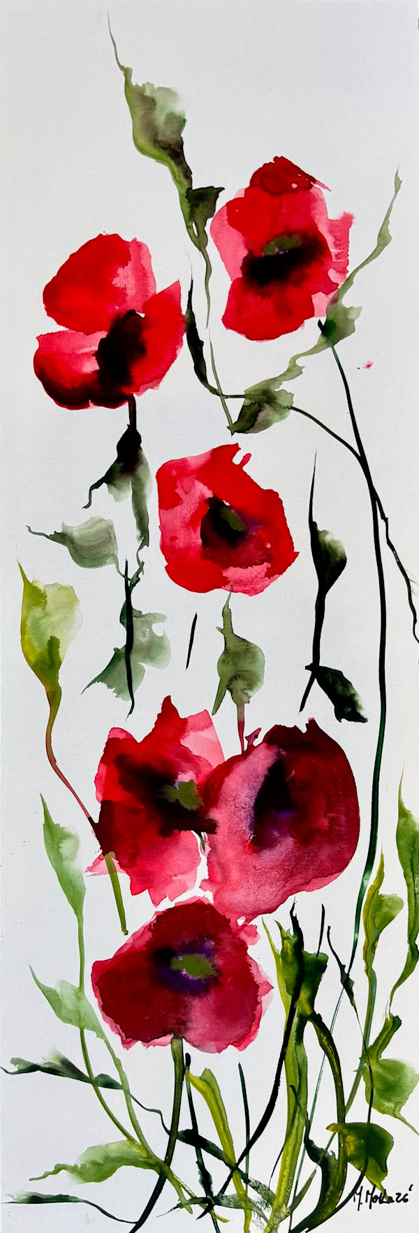 Etéreas amapolas by Moni Moka, Image 1.
