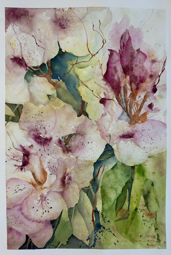 Rododendros de verano by Moni Moka